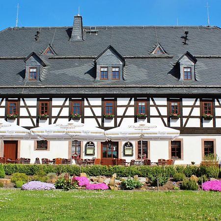Hotel Folklorehof Chemnitz Exterior foto